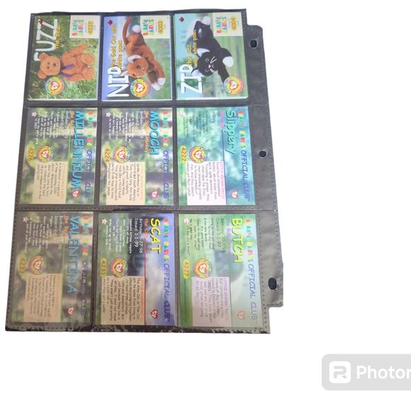 Beanie Baby Cards @1999 - Picture 9 of 9